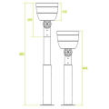 yard flood lights with 540 degree universal adjustment and apply to Various places